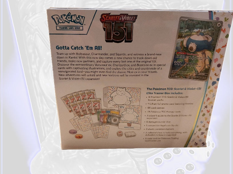 Pokémon 151 Top-Trainer Box TTB (DE) KP03.5