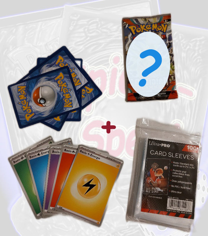 Pokémon Einsteiger-Bundle Karten, Sleeves, Booster (DE)