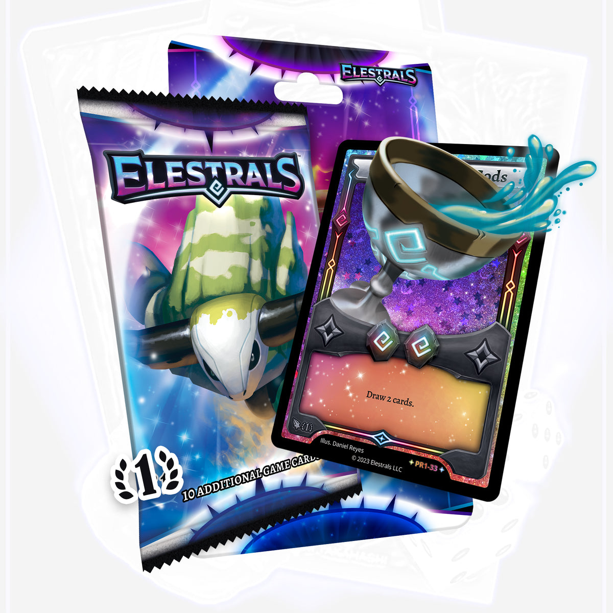 Elestrals Base Set Blister Pack mit Nectar of the Gods (EN)