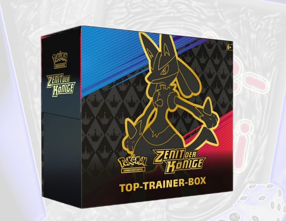 Pokémon Zenit der Könige Top-Trainer Box TTB (DE) CRZ