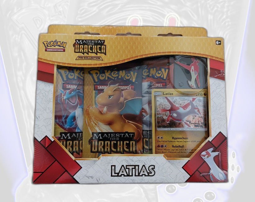 Pokémon Latias Pin Kollektion Majestät der Drachen (DE) DRM SM7.5
