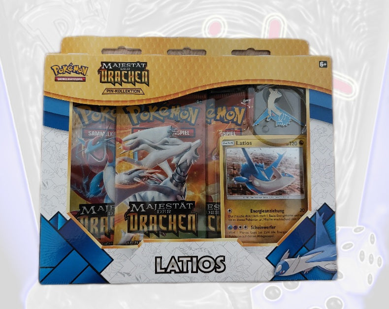 Pokémon Latios Pin Kollektion Majestät der Drachen (DE) DRM SM7.5