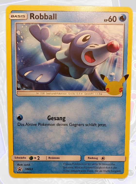 Pokemon XXL Karte Robball SM03 Deutsch