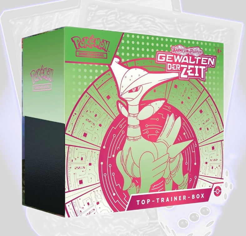 Pokémon Gewalten der Zeit Top-Trainer Box Eisendorn TTB (DE) KP05