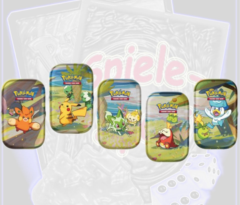Pokémon Paldeas Freunde Mini Tin Display (DE)