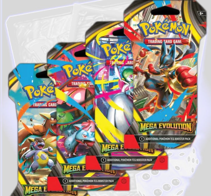 Pokémon Mega Evolution Sleeved Booster (EN) MEG ME01