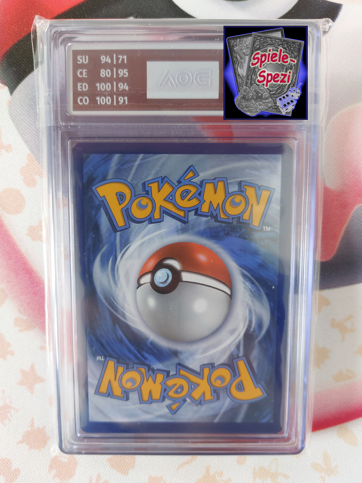 188/185 Pikachu VMAX Farbenschock AOG 8,5 NM-Mint über CM