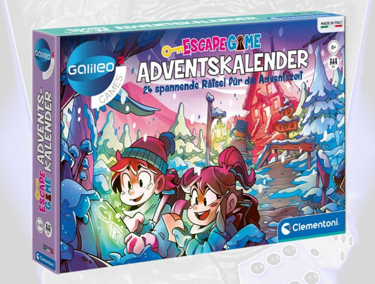 Clementoni 59251- Galieo - Escape Game - Adventskalender