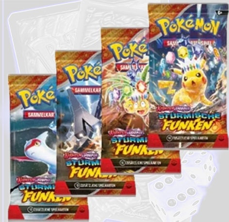 Pokémon stürmische Funken Booster (DE) KP08
