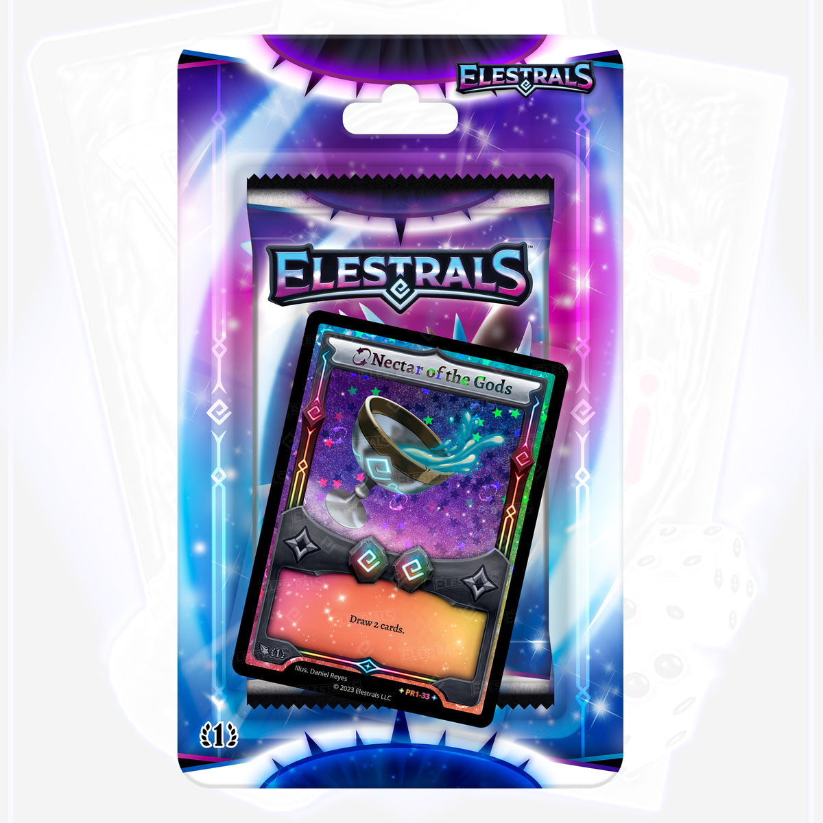 Elestrals Base Set Blister Pack mit Nectar of the Gods (EN)
