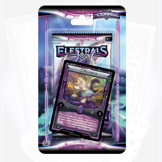 Elestrals Moonrise Blister Pack mit Stellar Werepup (EN)