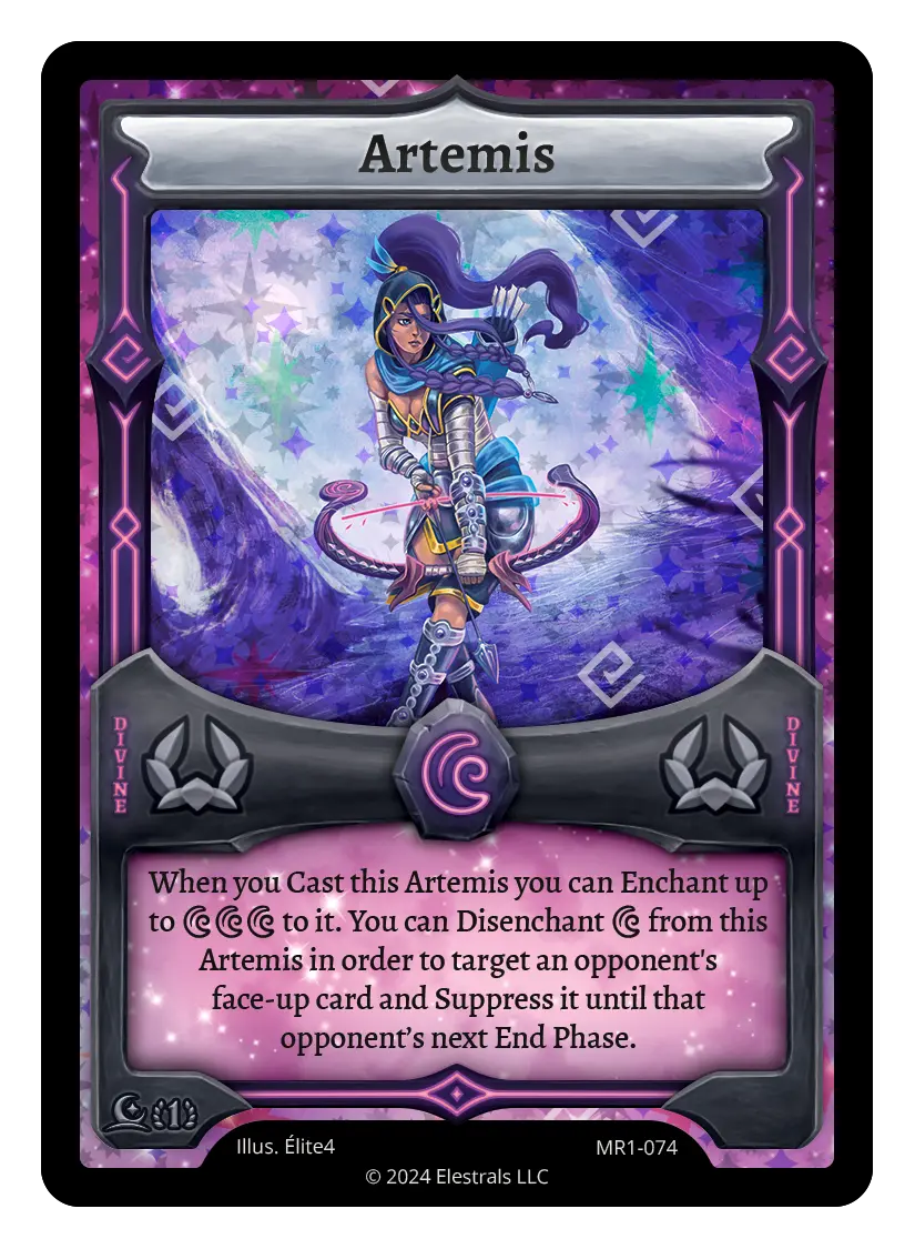 Elestrals Artemis MR1-074 Holo