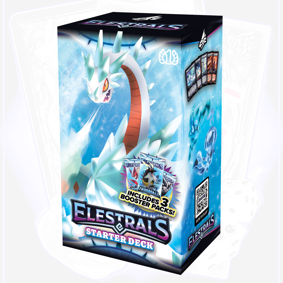 Elestrals Frostfall Starterdeck Kryoscorch mit 3 Booster Packs (EN)
