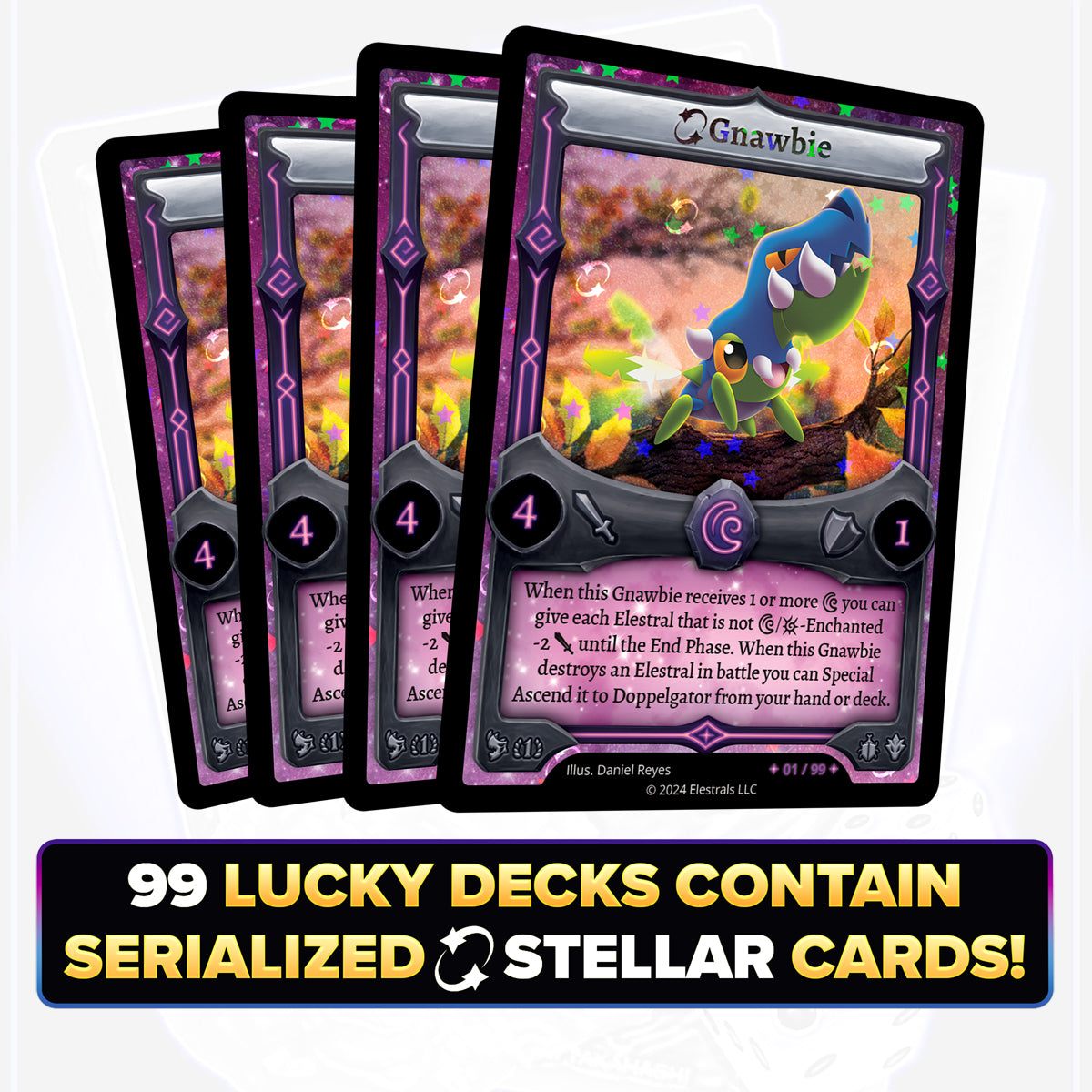 Elestrals Moonrise Starterdeck  Fulgoryx mit 3 Booster Packs (EN)