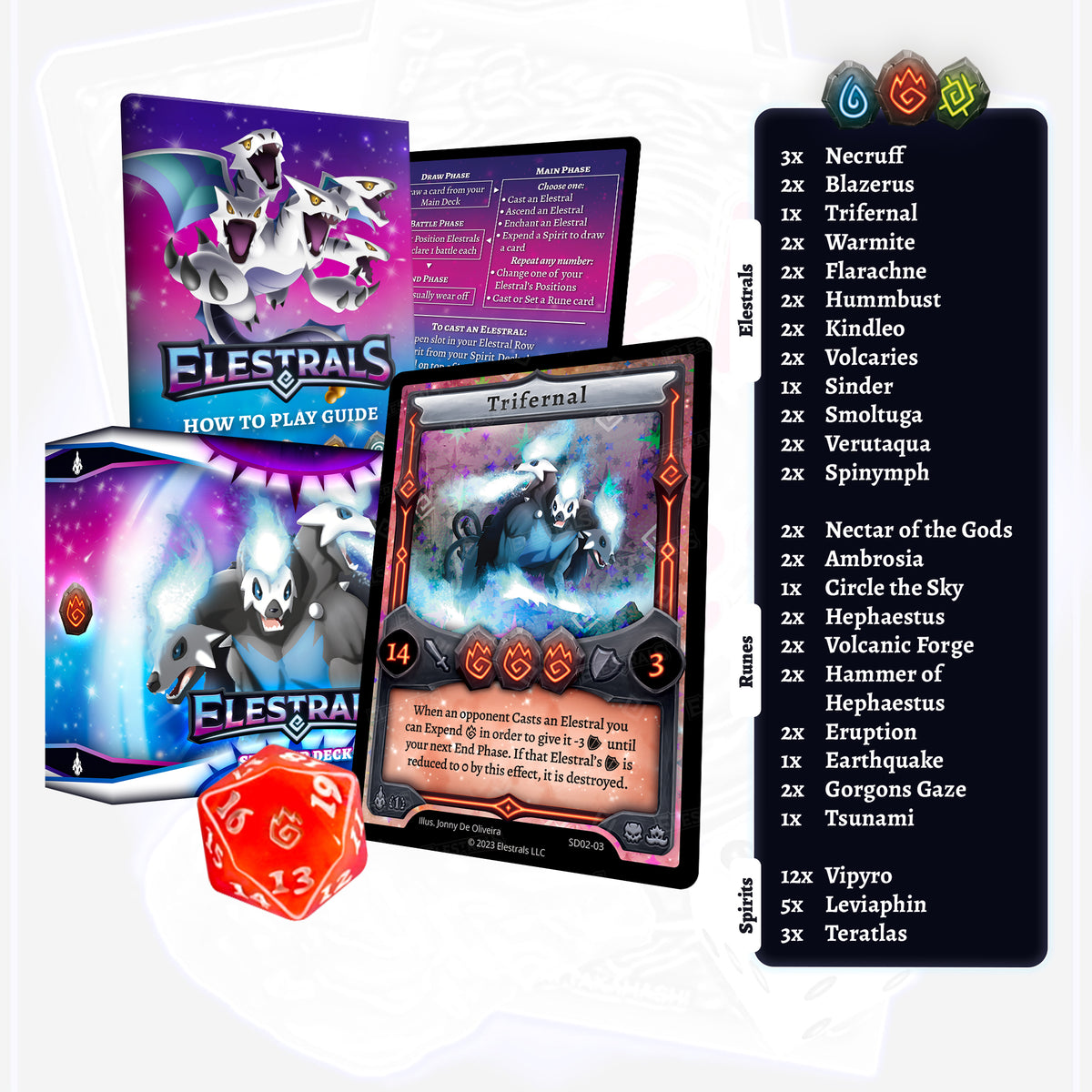 Elestrals Basis-Set Starterdeck Trifernal - 1. Auflage (EN)