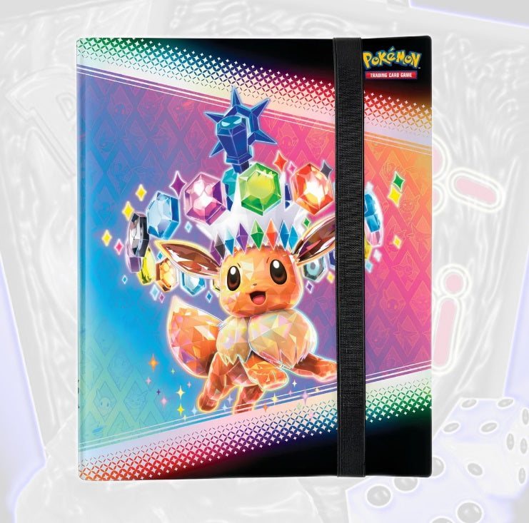 Prismatische Entwicklungen Ordner - Binder 9er Pocket 360 Karten mit Gummizug