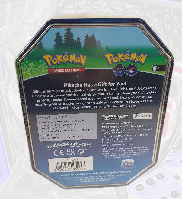 Pokemon Go Tin Relaxo Snorlax en