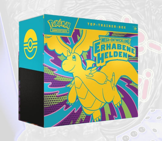 Pokémon Erhabene Helden Top-Trainer Box TTB (DE) ASC ME02.5