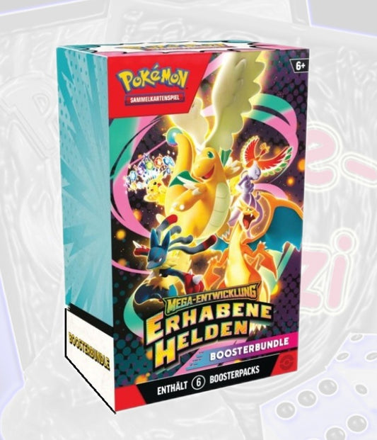 Pokémon Erhabene Helden Boosterbundle KME02.5 (DE) ASC