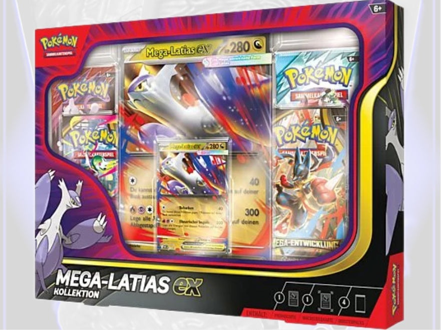 Pokémon Mega-Latias ex Kollektion Box (DE) MEG - Wackelbild