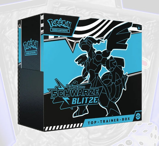 Pokémon schwarze Blitze Top-Trainer Box Zekrom TTB (DE) KP10.5 BLK