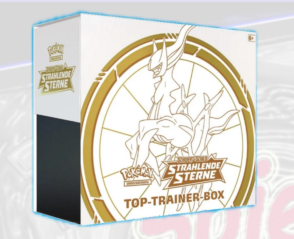 Pokémon  strahlende Sterne Top-Trainer Box TTB (DE) BRS