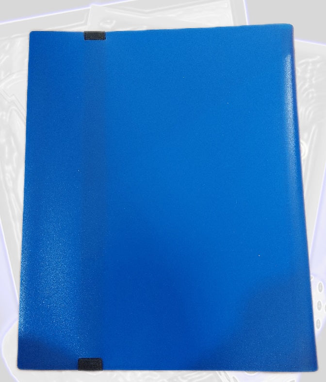 Binder 9er Pocket 20 Seiten Sammelordner 360 Karten mit Gummizug versch. Farben