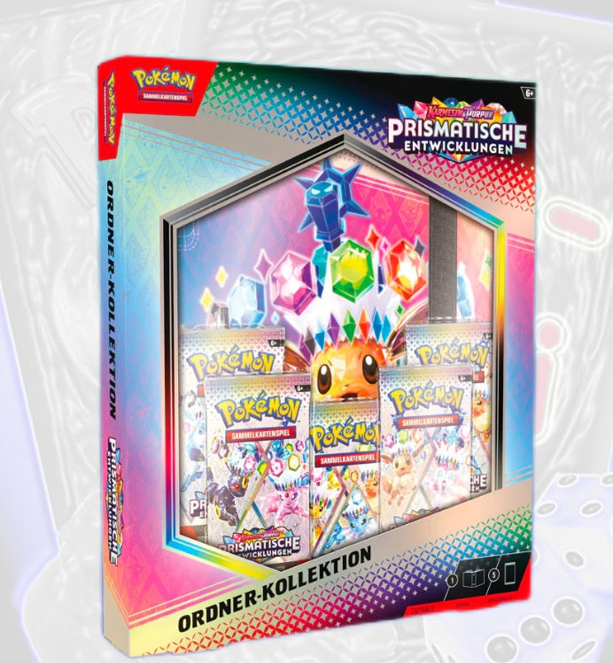 Pokémon Prismatische Entwicklungen Ordner Kollektion (DE) KP08.5 PRE