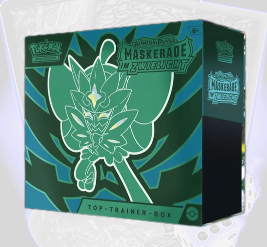 Pokémon Maskerade im Zwielicht Top-Trainer Box TTB (DE) KP06
